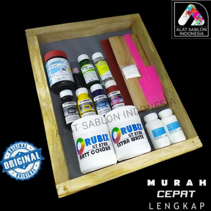 ALAT SABLON PEMULA KAOS RUBBER
