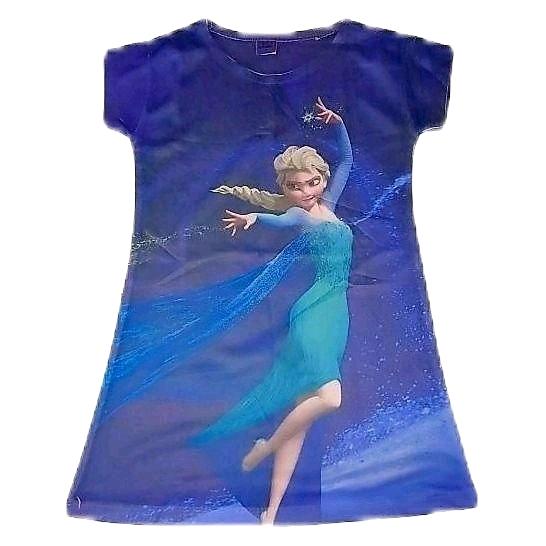 Preloved HomeDress Anak Perempuan Elsa Frozen