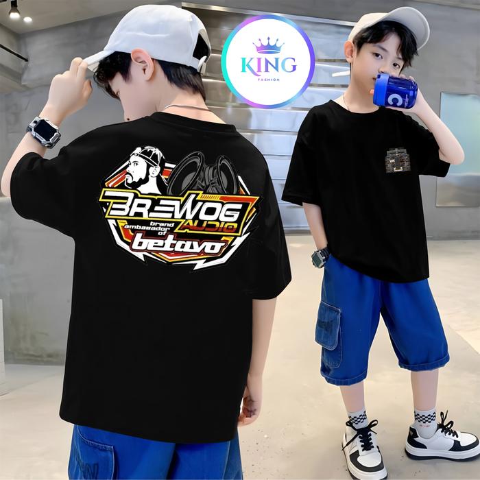 KAOS ANAK BREWOG AUDIO BETAVO (MOTIF C)