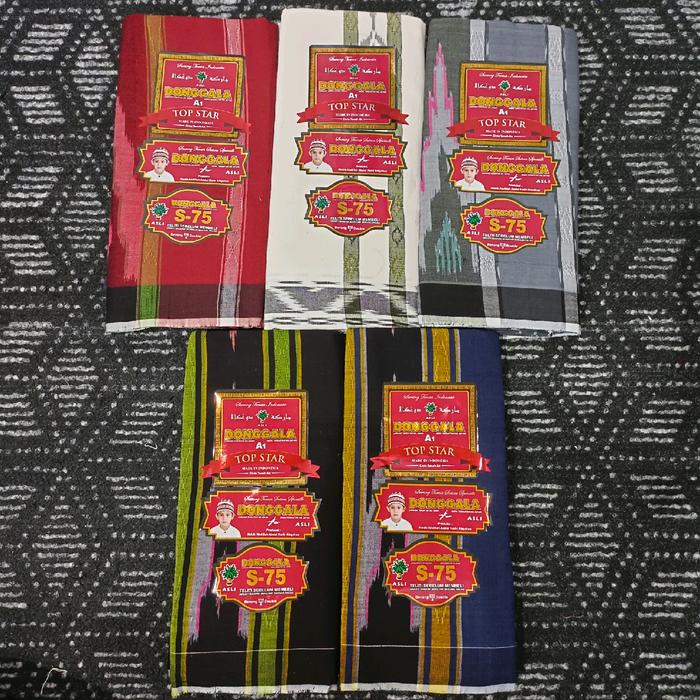 SARUNG DONGGALA S-75/SARUNG DONGGALA ORIGINAL S-75
