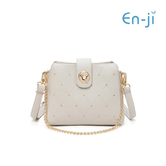 En-Ji Tas Selempang Wanita En-ji Soran Shoulder Bag - Ivory