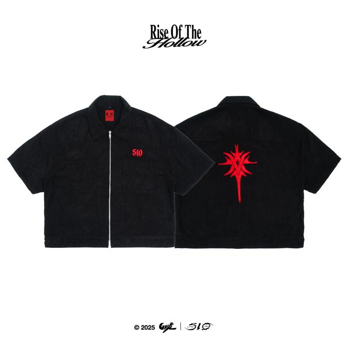 GVFI X 510 Shirt Corduroy Veil Ritual Black