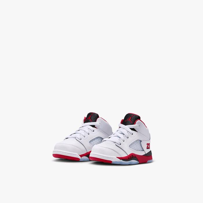 Sepatu sneaker anak NIKE Air Jordan 5 Retro (TD) "Fire Red" HQ7981-101