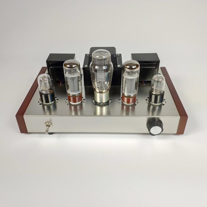 NEW 13W*2 single-ended tube amplifier EL34 kit electronic tube class A fever power amplifier 6H9C*2,