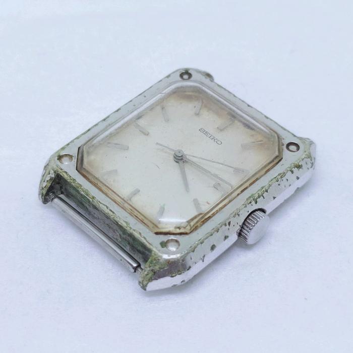 Seiko tank vintage watch seiko 1104 japan manual winding jam tangan kotak antik arloji lawas klasik