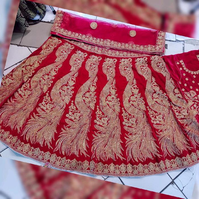 Lehengga Wedding Merak Ori India