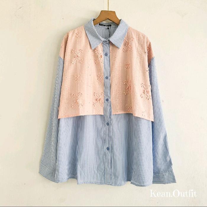 kemeja bianca shirt kean outfit