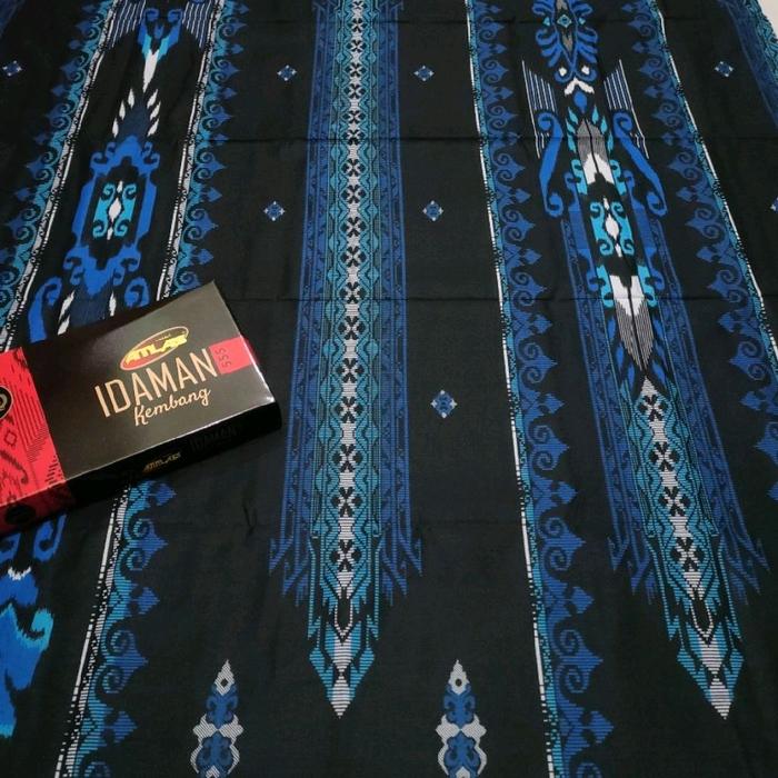 sarung atlas motif BHS kembang/atlas idaman hormoni