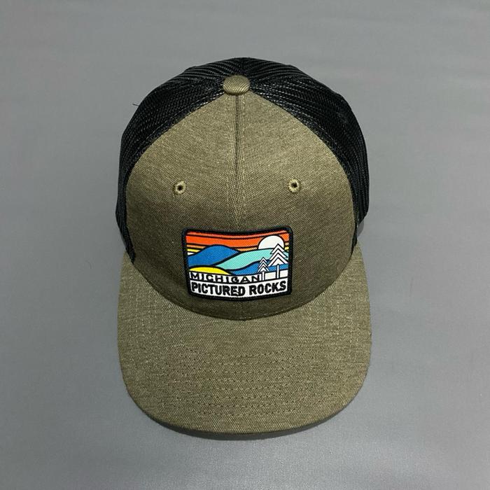 TOPI MICHIGAN PICTURED ROCK OFFISIAL TAG TRUCKER HAT
