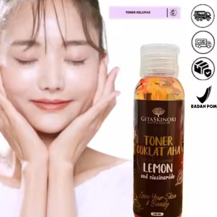 BPOM 100ML TONER KELUPAS TONER COKLAT AHA / TONER KELUPAS / TONER FLEK / TONER JERAWAT Muka Wajah Me