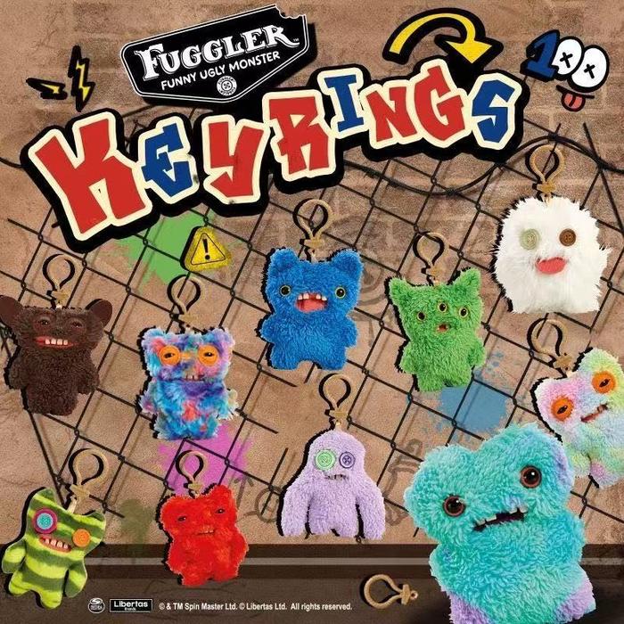 Fuggler Keychain/Keyring Fuggler Jungwoo NCT Enhypen FUGGLER Funny Ugly MonsterA Blind Box