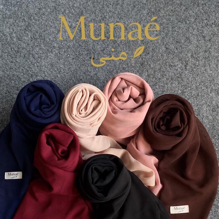Munae Cadar Lepasan Kain Lembut dan Nyaman untuk Penggunaan Sehari-hari Muslimah Jilbab