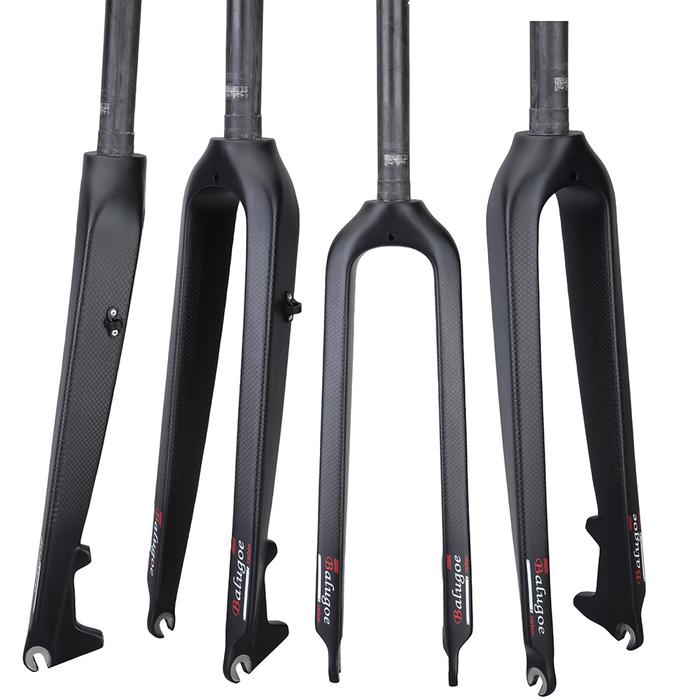 balugoe full carbon fiber 26/27.5/29er hard mountain bike mtb fork