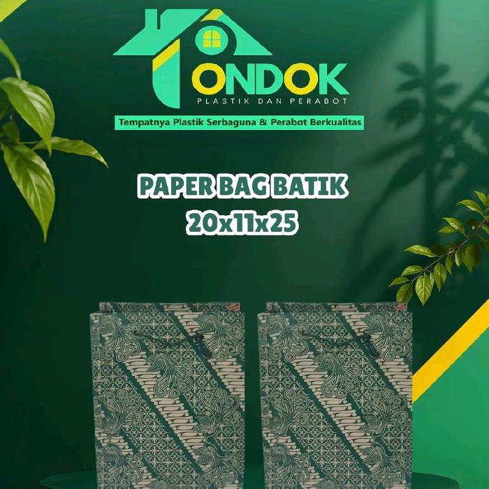 PAPERBAG BATIK 20x11x25
