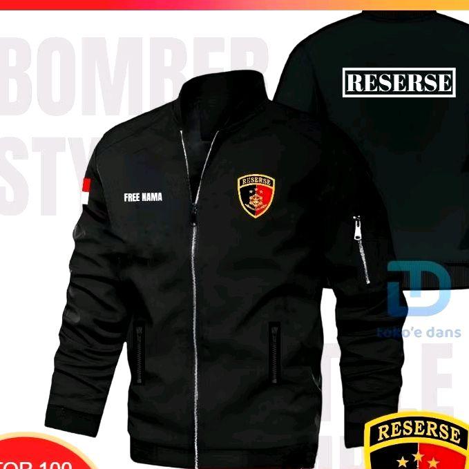 Jaket bordir reserse Jaket bomber reserse Jaket kerja reserse Jaket seragam reserse jaket bomber res