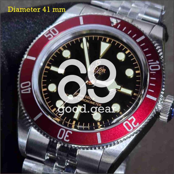 Tudor Goodgear Watch BB Red Burgundy Diameter 41mm Automatic Caliber MT5402Z Tali Jubilee Kaca Saphi
