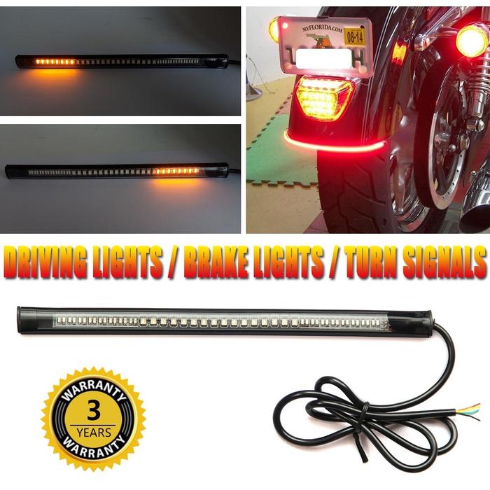 CO LIGHT LED Strip 48Leds Waterproof Flexible LED Light Strip Rear