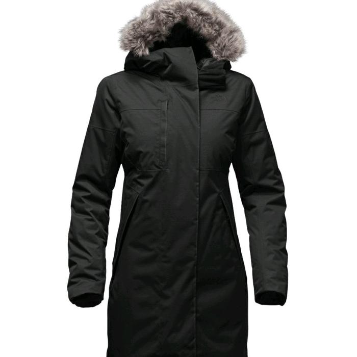 THE NORTH FACE WOMEN'S FAR NORTHEM PARKA INSULATION DOWN BLACK JAKET GUNUNG HIKING TREKKING WINTER O
