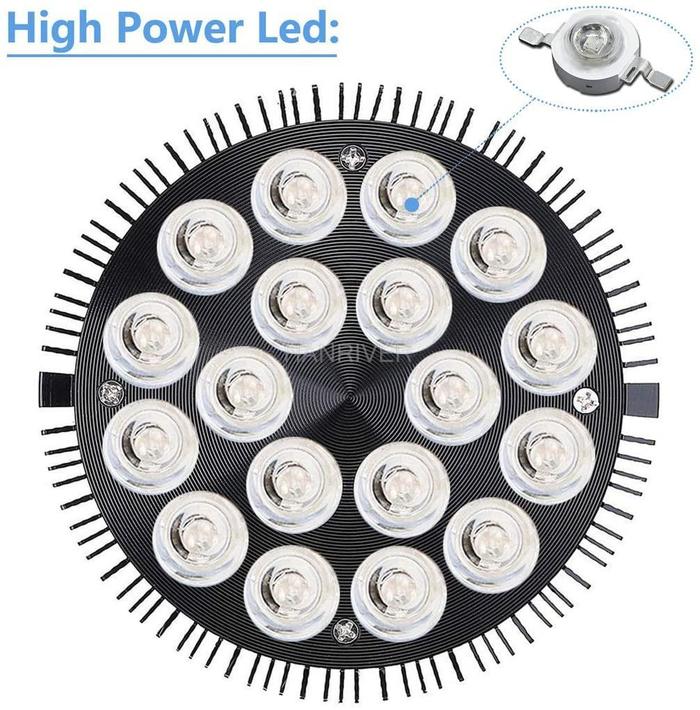 Lampu Akuarium LED 15W 21W 27W 36W 45W 54W Lampu Akuarium LED Lampu