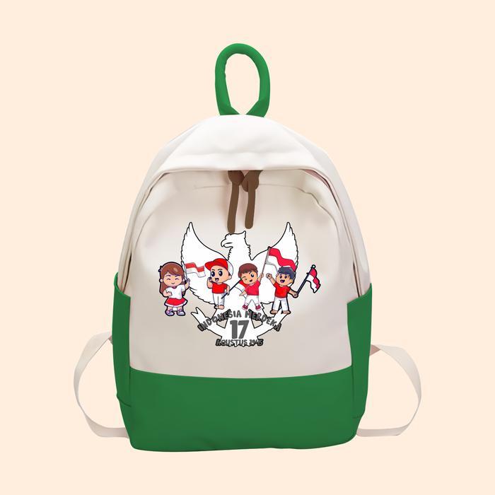 PRODUK TERBATAS Tas Anak 17 Agustus Kemerdekaan Indonesia Anak SD TK Kantong Backpack Karakter Anak