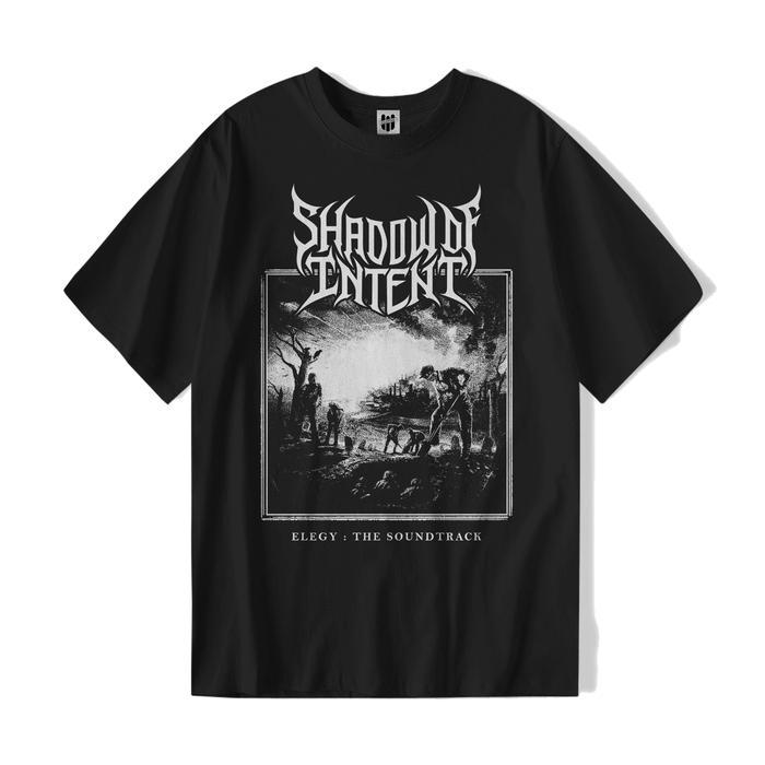 promo T-Shirt Merchandise Shadow of Intent 'Elegy The Soundtrack' | Official Bootleg MFCLTHS Combed