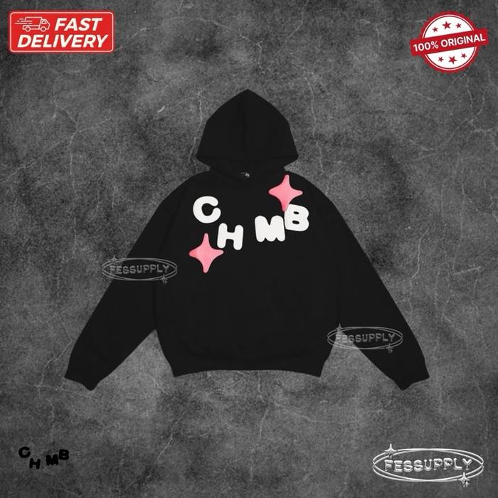 (ORIGINAL 100%) Chambredelavain Boxy Hoodie Bedstar BK (M)