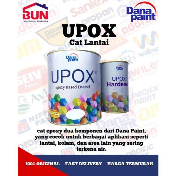 Cat Epoxy | UPOX Cat Keramik/Kamar Mandi/Cat Lantai/Cat Lapangan 1 L | Kemasan kaleng