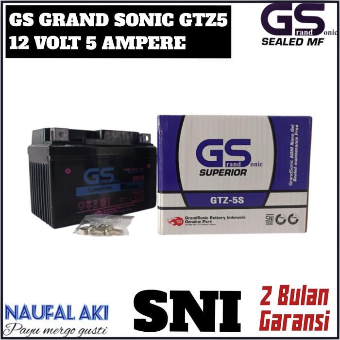Aki Motor Honda Beat FI ESP CBS Karbu street Vario 110 supra x 125 GTZ5 aki kering