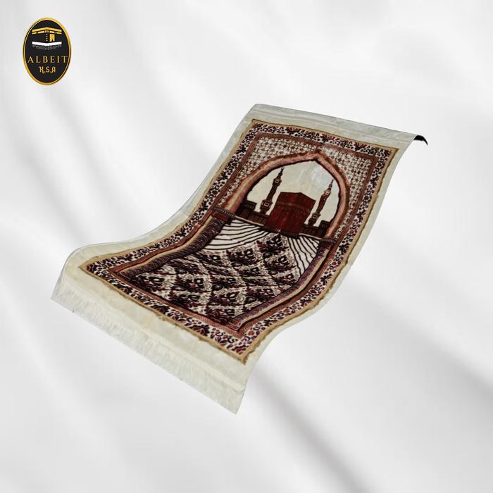 Yakar Sajadah Ultra Lurex Ultra Harmony MAROON 70 x 110cm Jumbo Tebal Empuk Wangi Lembut