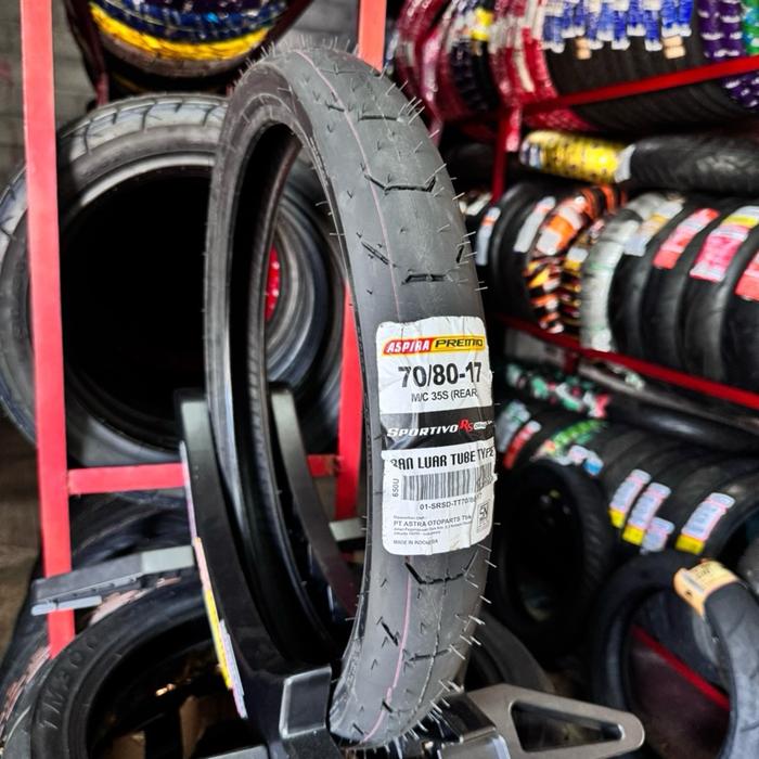 Ban Drag Aspira sportivo RS Drag 70/80-17 softcompound ban drag aspira ban motor drag ban balap drag