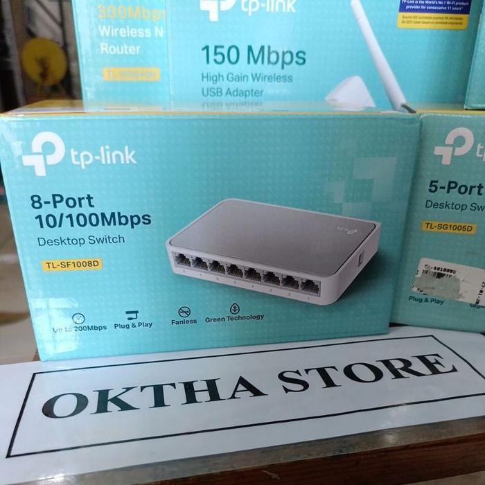 TPLINK TL SF1008D 8 PORT 10 100 M TPLINK SWITCH HUB 8PORT