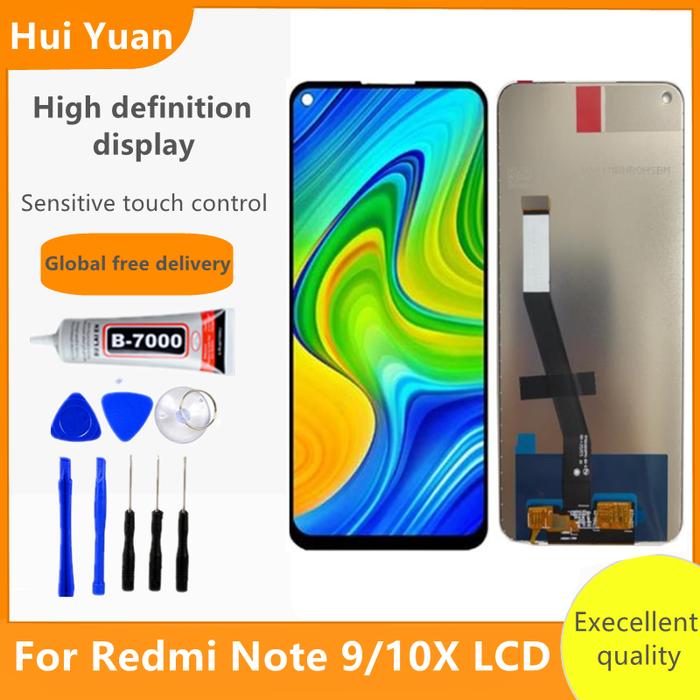 6.53" Original For Xiaomi Redmi Note 9 LCD Display Screen Replacement