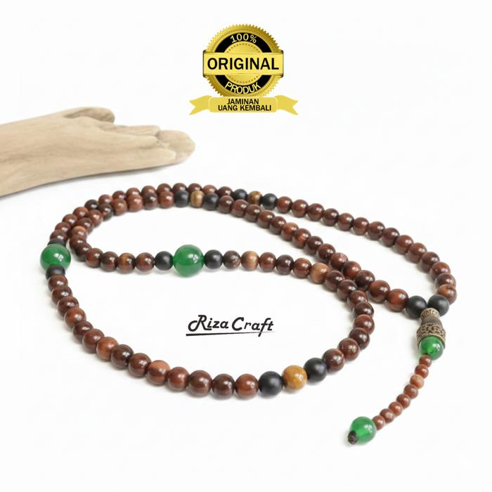 KOKKA AL HASIB Tasbih 99 Butir Aesthetic Kayu Kaokah Kaoka Kokah ASLI Original 100% Turki kecil 8mm 