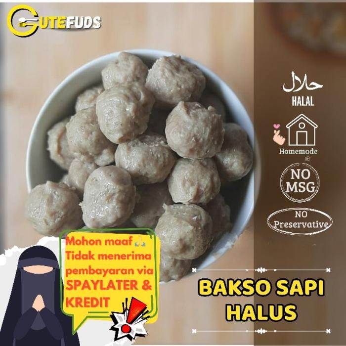 BAKSO SAPI TANPA MSG MPASI GLUTEN FREE