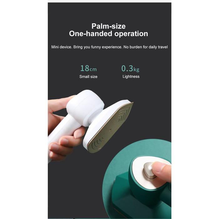 Professional Mini Hot Steam Iron Handheld Household Portable Ironing