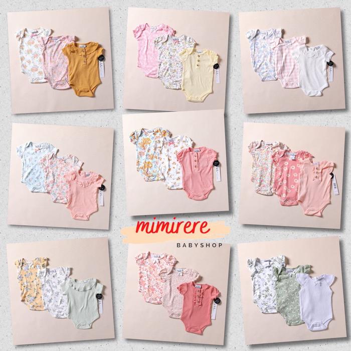 Pakaian Wanita Jumper 3in1 Katun Rib Premium Seri Pastel Catell Love Nicole Miller Ashley Laura