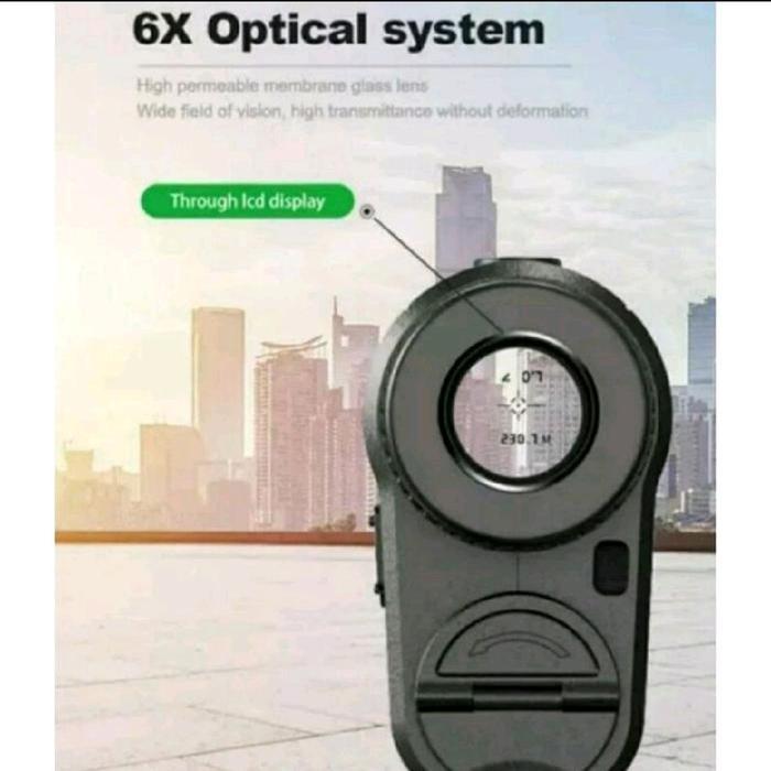 PREMIUM Rangefinder Teleskopik Laser Teropong Range Finder Nohawk NK600 alat ukur jarak GOLF