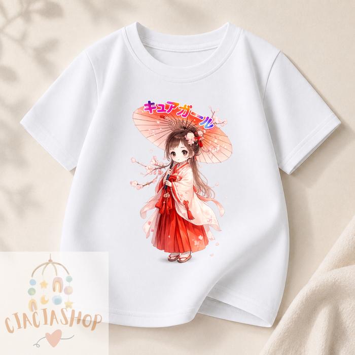Kaos Anak Shanghai girls Perempuan Usia 2-16 Tahun Kaos oblong Unisex Anak