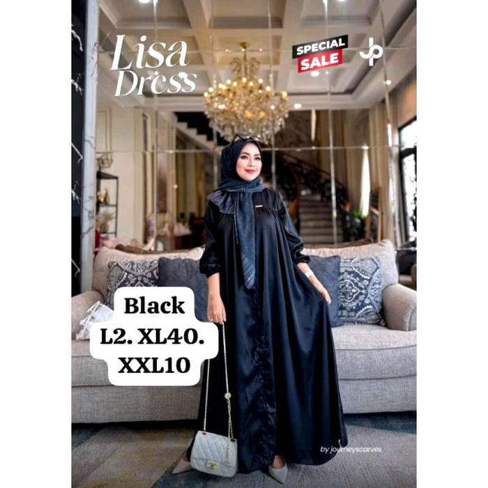 Lisa dress ori 100% by journey . gk ori jaminan uang kembali
