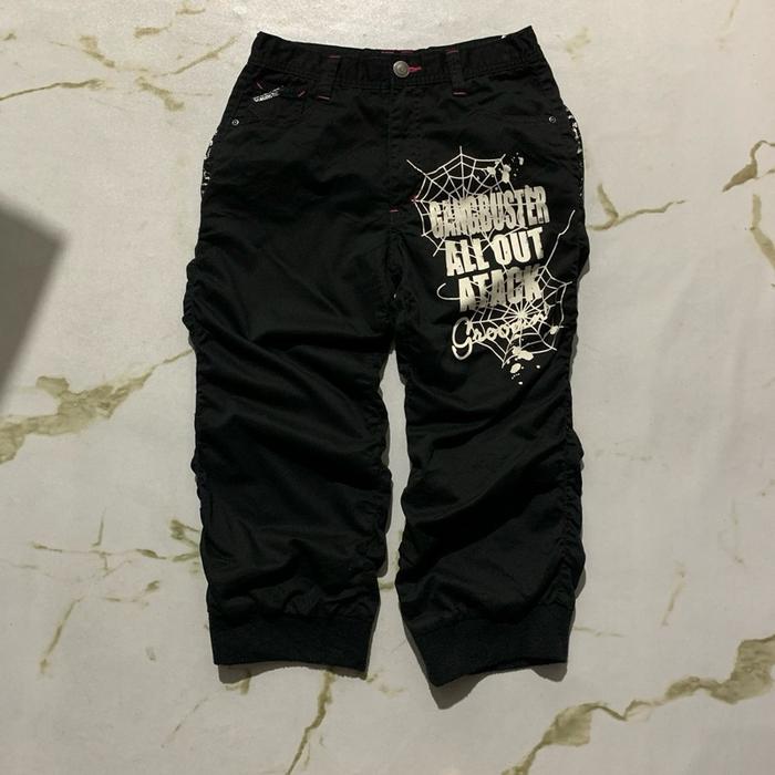 Celana Gangbuster Skull Gothic Grunge