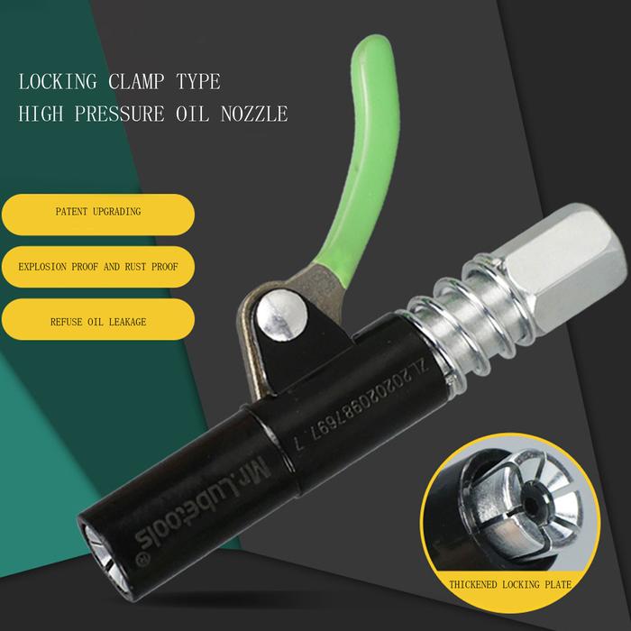 1Pcs Grease Coupler Heavy-Duty Quick Release Grease Gun Coupler