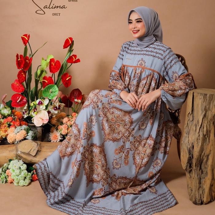 Salima dress by Halwa Apparel (AGEN RESMI halwa apparel)