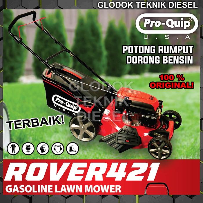 Mesin Potong Rumput Dorong Bensin 4 Tak Gasoline Lawn Mower Machine ROVER 421 420