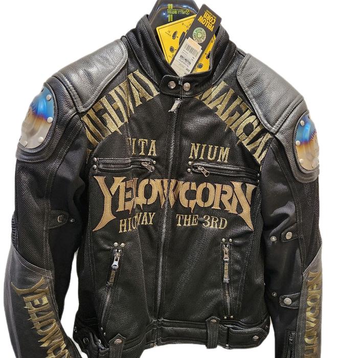 Jacket Yellow Corn YB- 3109 Pria Jaket touring UK L