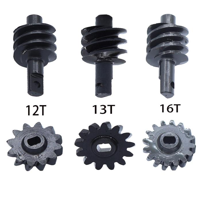 SCX24 Set Gir Depan Mobil Cacing, As Roda Gigi Cacing, 12T 13T16T