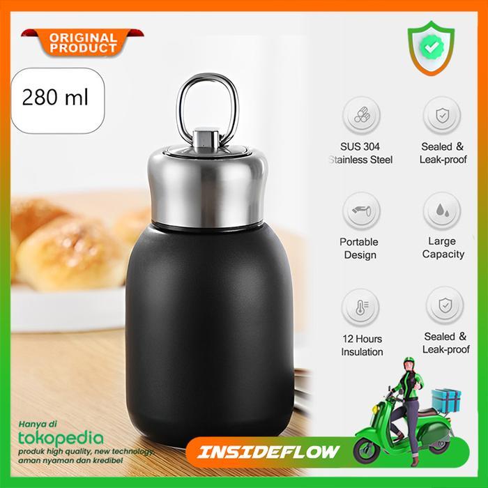 Gelas Kopi Teh Mini Botol Tumbler Termos Cup Thermos Mug Travel 280ml