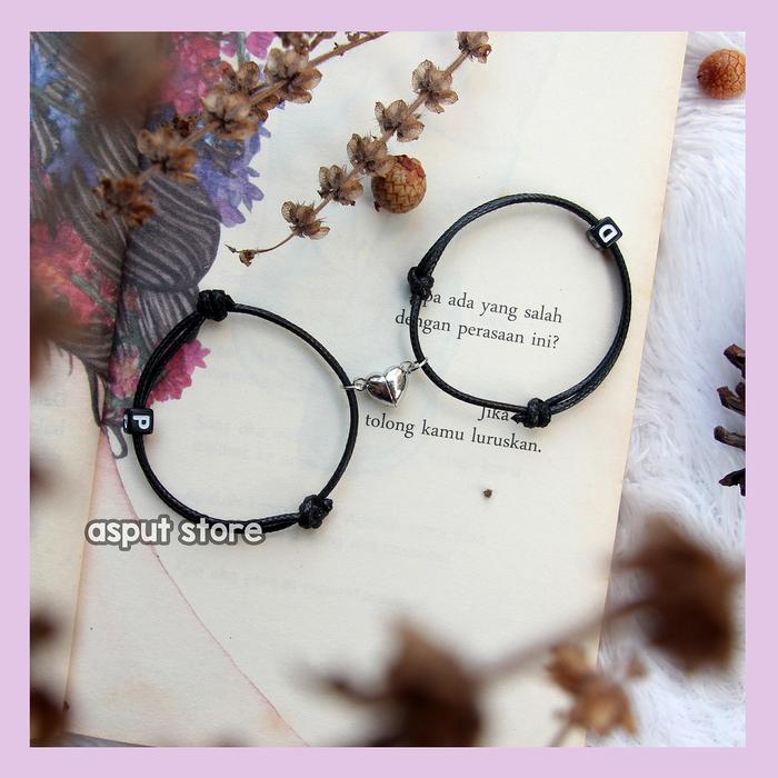 GELANG COUPLE MAGNET LOVE / GELANG COUPLE / GELANG COUPLE MAGNET