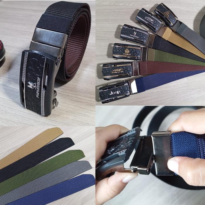 Sabuk Pinggang Original Spyderbilt Ikat Berkualitas Pria Gesper Otomatis Paku keling Belts stenlis h