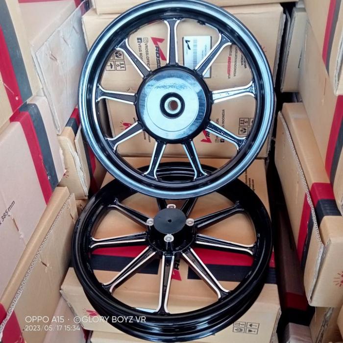 Vrossi Venom Pluto Palang 9 Krom Desain Mewah