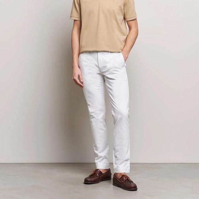 Alabaly&Golf R1122 Men Golf Chino Pant Slim Original - Celana Panjang Golf Pria Branded PL0002